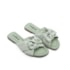 Tamanco Rasteiro Moleca Feminino Multi Verde