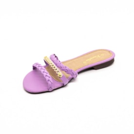 Tamanco Rasteiro Varella Feminino Lilas