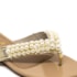 Tamanco Rasteiro Varella Feminino Ouro Light