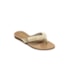 Tamanco Rasteiro Varella Feminino Ouro Light