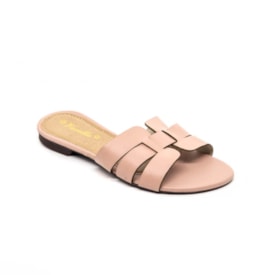Tamanco Rasteiro Varella Feminino Rose