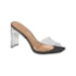 Tamanco Salto Alto Vizzano Feminino Cristal