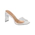 Tamanco Salto Alto Vizzano Feminino Cristal