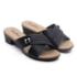 Tamanco Salto Baixo Usaflex Feminino Preto