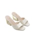 Tamanco Salto Médio Lu Rezende Feminino Off White
