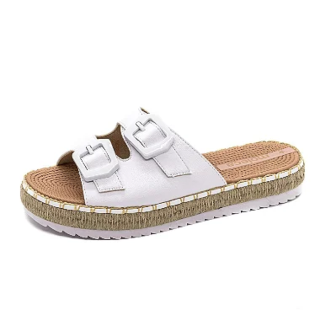 Tamanco Slid Moleca Feminino Branco