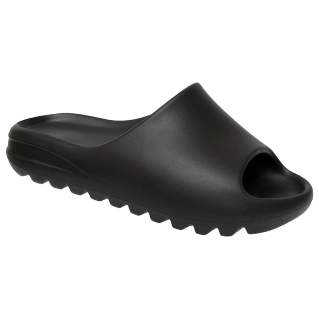 Tamanco Slide Scaleno Feminino Preto
