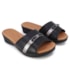 Tamanco Usaflex Anabela Feminino Preto