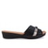 Tamanco Usaflex Anabela Feminino Preto