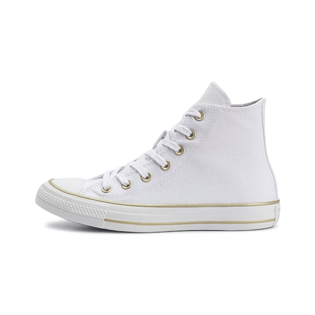 Tenis Cano Longo Converse Chuck Taylor All Star Branco