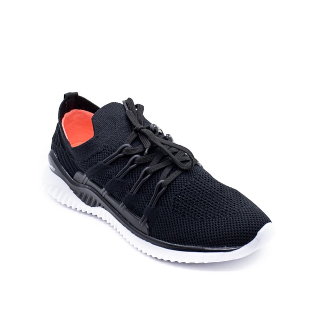 Tênis Casual Activitta Jogging Feminino Preto