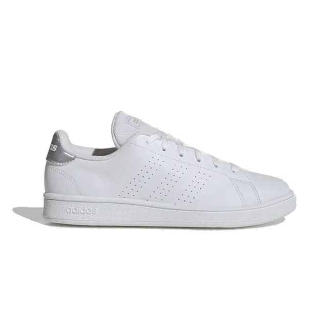 Tênis Casual Adidas Advantage Base Feminino Branco