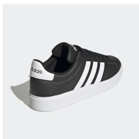 Tênis Casual Adidas Grand Court Cloudfoam Masculino Preto