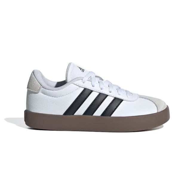 Tênis Casual Adidas Vl Court 3.0 Unissex Infantil Cloud White