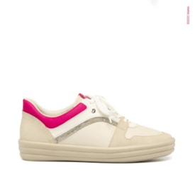 Tênis Casual Barbie™ Picaddilly Feminino Off White