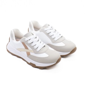 Tênis Casual Beira Rio Feminino Branco