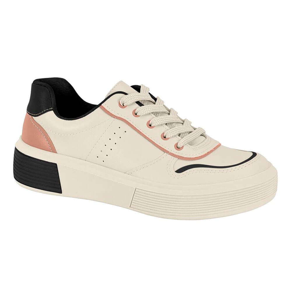 Tenis flatform sales branco beira rio