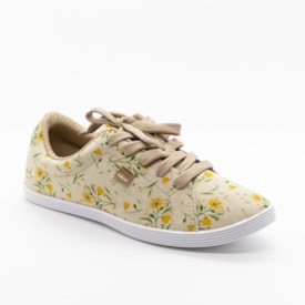 Tênis Casual Beira Rio Feminino Multi Creme 