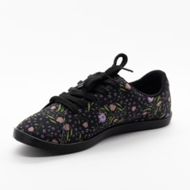 Tênis Casual Beira Rio Feminino Multi Preto