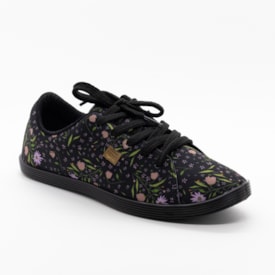 Tênis Casual Beira Rio Feminino Multi Preto