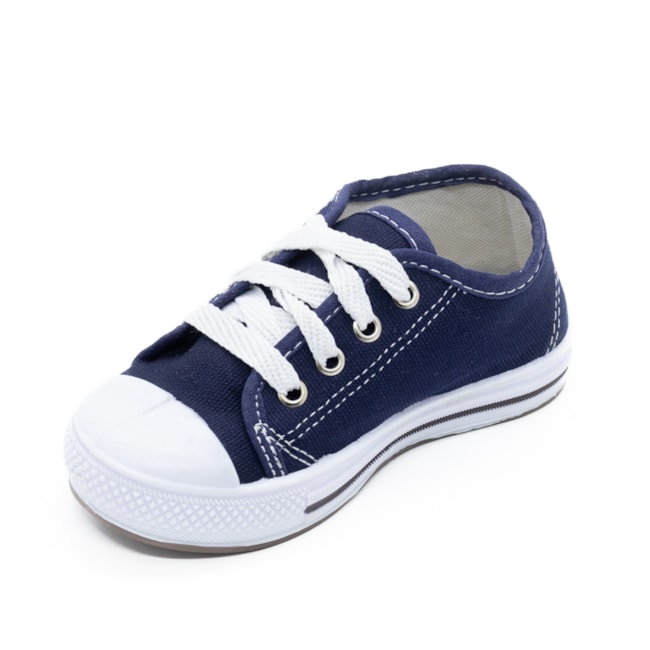 Tenis Casual Blitzz Star Infantil Feminino Marinho