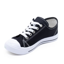Tenis Casual Blitzz Star Infantil Feminino Preto