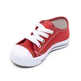 Tenis Casual Blitzz Star Infantil Feminino Vermelho