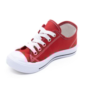 Tenis Casual Blitzz Star Infantil Feminino Vermelho