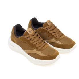 Tênis Casual Br Sport Masculino Caramelo