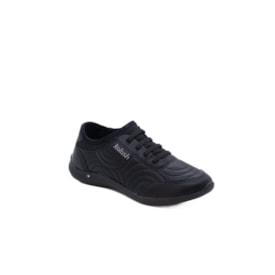 Tenis Casual Calce Facil Kolosh Feminino Preto Tenis Casual Calce Facil Kolosh Feminino Preto