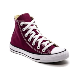 Tênis Casual Cano Alto Converse All Star Feminino Bordo