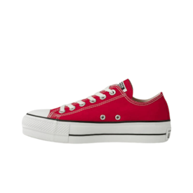 Tenis Casual Cano Baixo Converse Unissex Vermelho