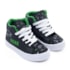 Tenis Casual Cano Longo Blitzz Star Infantil Masculino Preto
