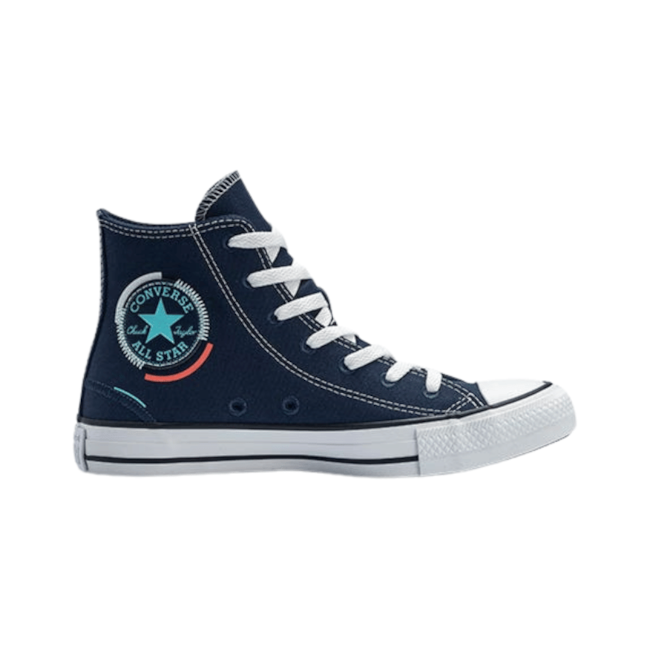 Tênis Casual Cano Longo Converse Feminino Marinho Escuro