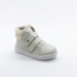 Tênis Casual Cano Longo Infantil Feminino Branco Off