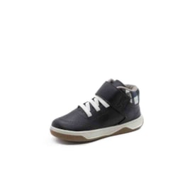 Tenis Casual Cano Longo Infantil Molekinho Masculino Cafe