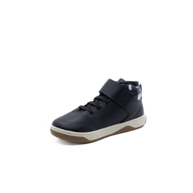 Tenis Casual Cano Longo Infantil Molekinho Masculino Preto