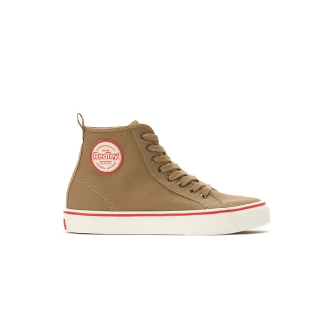 Tênis Casual Cano Longo Redley Unissex Caqui