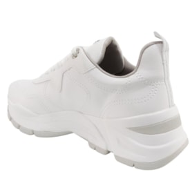 Tênis Casual Chunky Via Marte Feminino Branco Tênis Casual Chunky Via Marte Feminino Branco