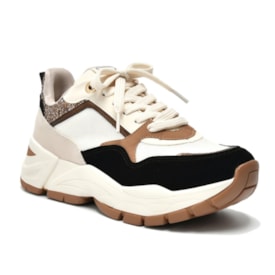 Tênis Casual Chunky Via Marte Feminino Preto