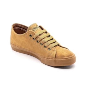Tenis Casual Coca Cola Feminino Caramelo