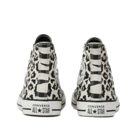 Tenis Casual Converse All Star Chuck Taylor Animal Print Feminino Bege