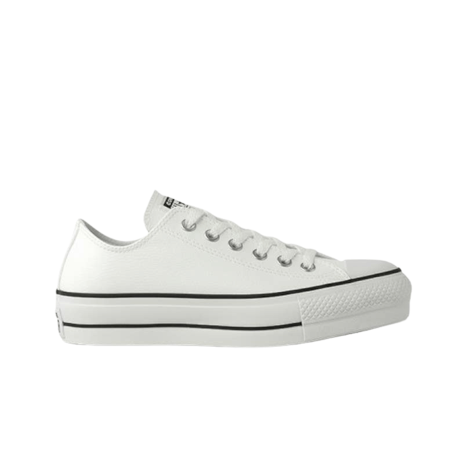Tênis Casual Converse All Star Chuck Taylor Platforma Lift OX Feminino Branco