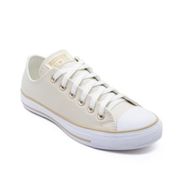 Tênis Casual Converse Unissex Bege Claro