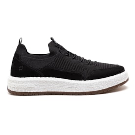 Tenis Casual Democrata Denim Drake Pulse Masculino Preto