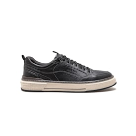 Tênis Casual Democrata Denim Foster Preto Masculino