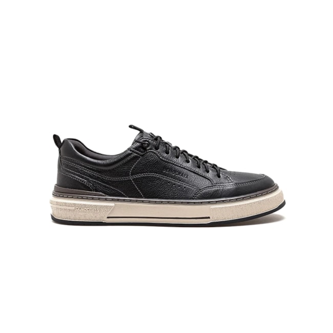 Tênis Casual Democrata Denim Foster Preto Masculino