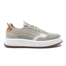 Tênis Casual Democrata Drake Pulse Feminino Off White