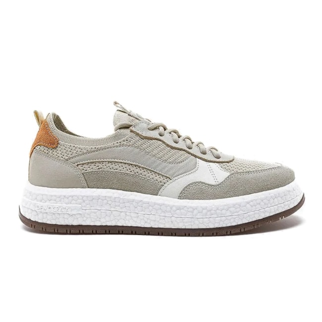 Tênis Casual Democrata Drake Pulse Feminino Off White