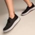 Tênis Casual Democrata Drake Pulse Feminino Preto